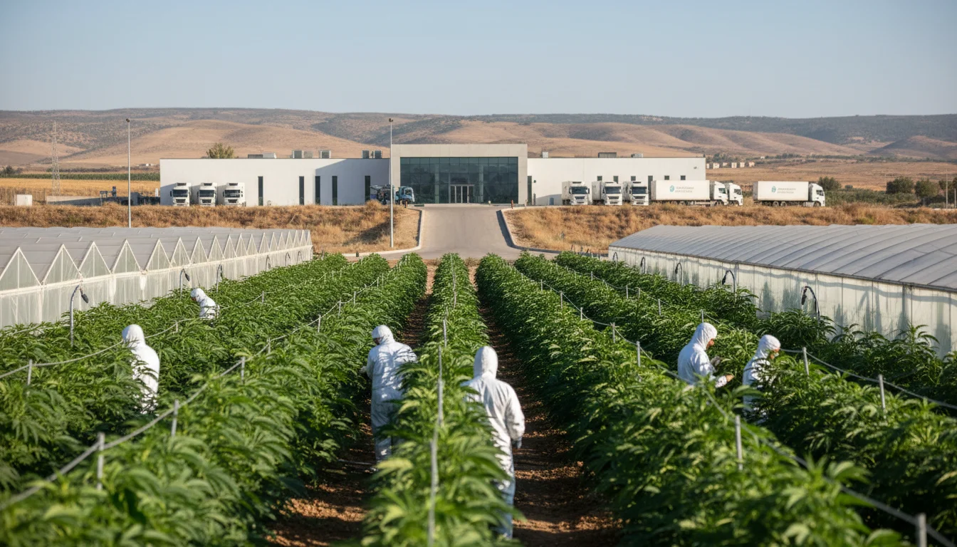 Morocco's Legal Cannabis Value Chain: ANRAC Licensing, Offtake Economics and Export Routes to 2029