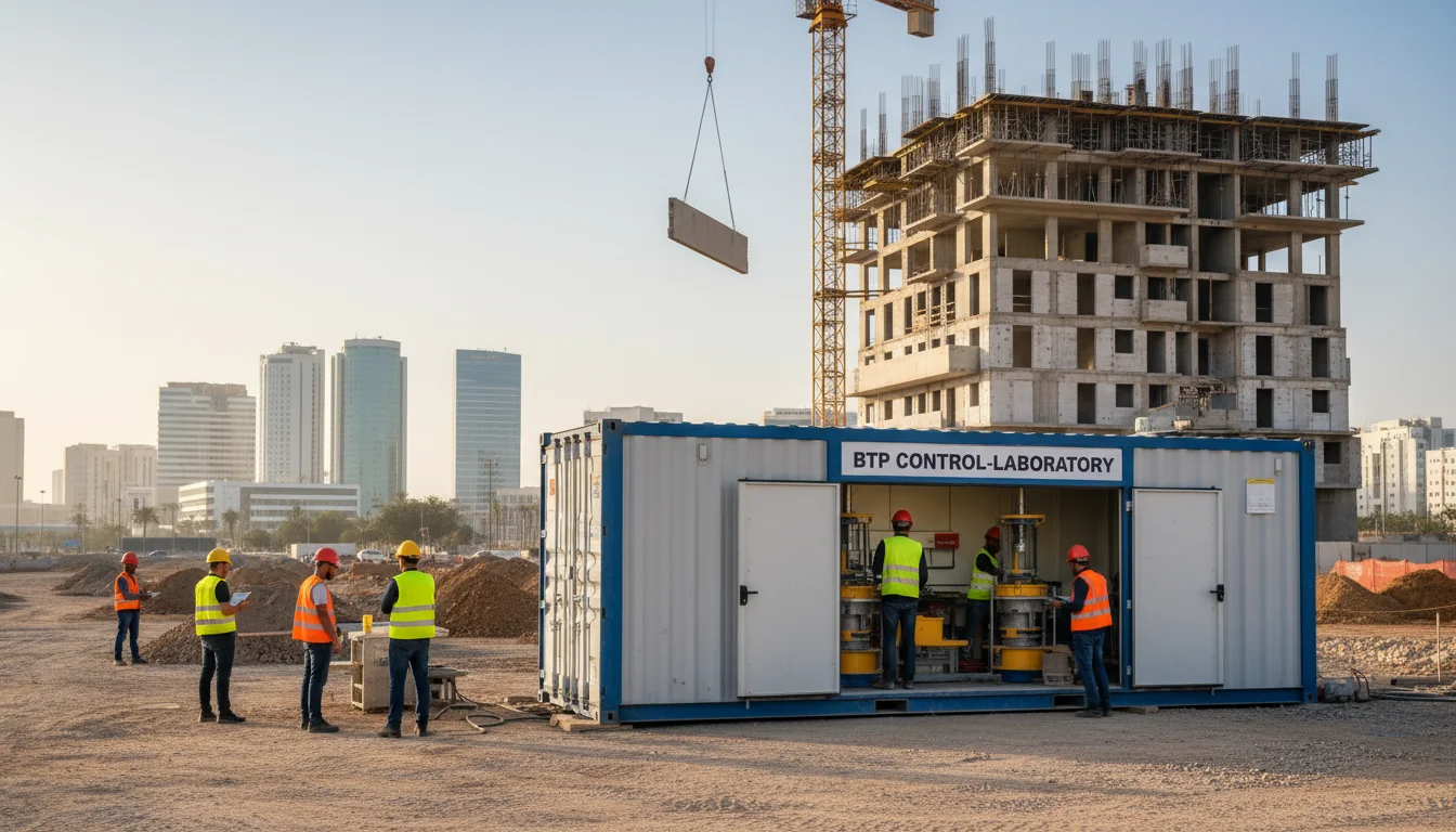 Morocco BTP Control-Laboratory Reform: Repricing Construction Risk Before 2030